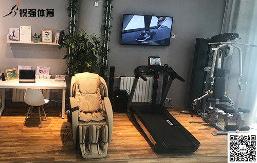 BB贝博艾弗森济南一位客户的私家健身房